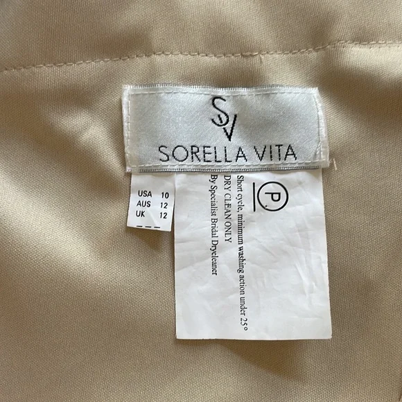 Sorella Vita Rose Gold Sequin Bridesmaid Dress - Picture 4 of 5